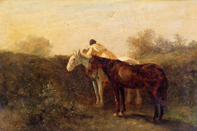The Rendezvous by Circle of August von Pettenkofen